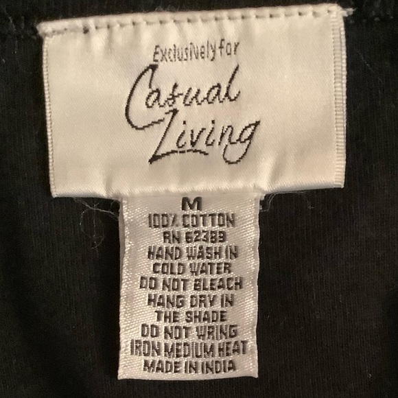 CASUAL LIVING VINTAGE TANK TOP WITH BEADED NECKLINE AND BACK. SIZE MEDIUM - Picture 13 of 16